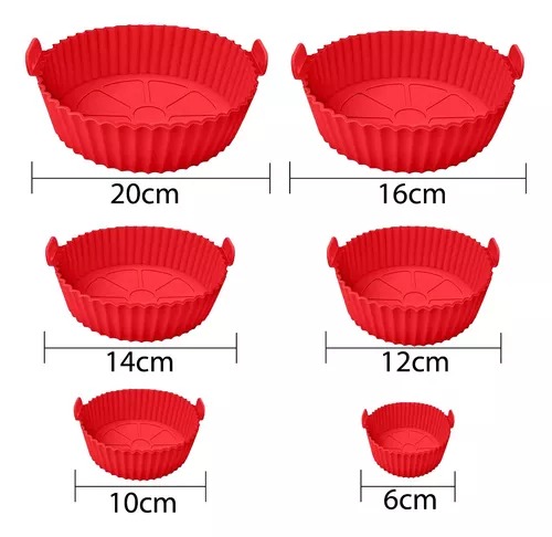 Miniatura 1 de Molde Para Freidora Air Fryer X6